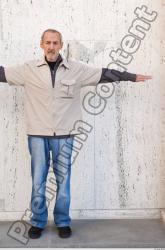 Whole Body Man T poses Casual Average Street photo references